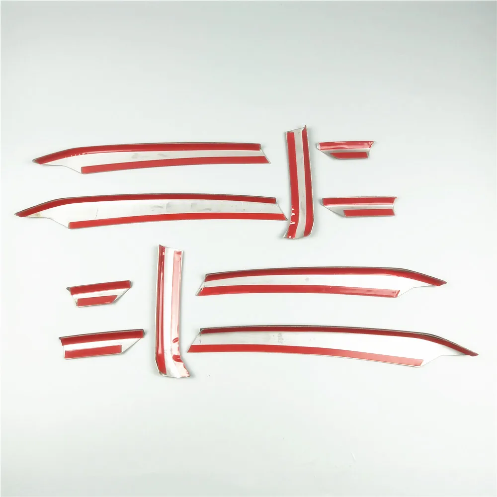 Передняя противотуманная фара из нержавеющей стали декоративная крышка