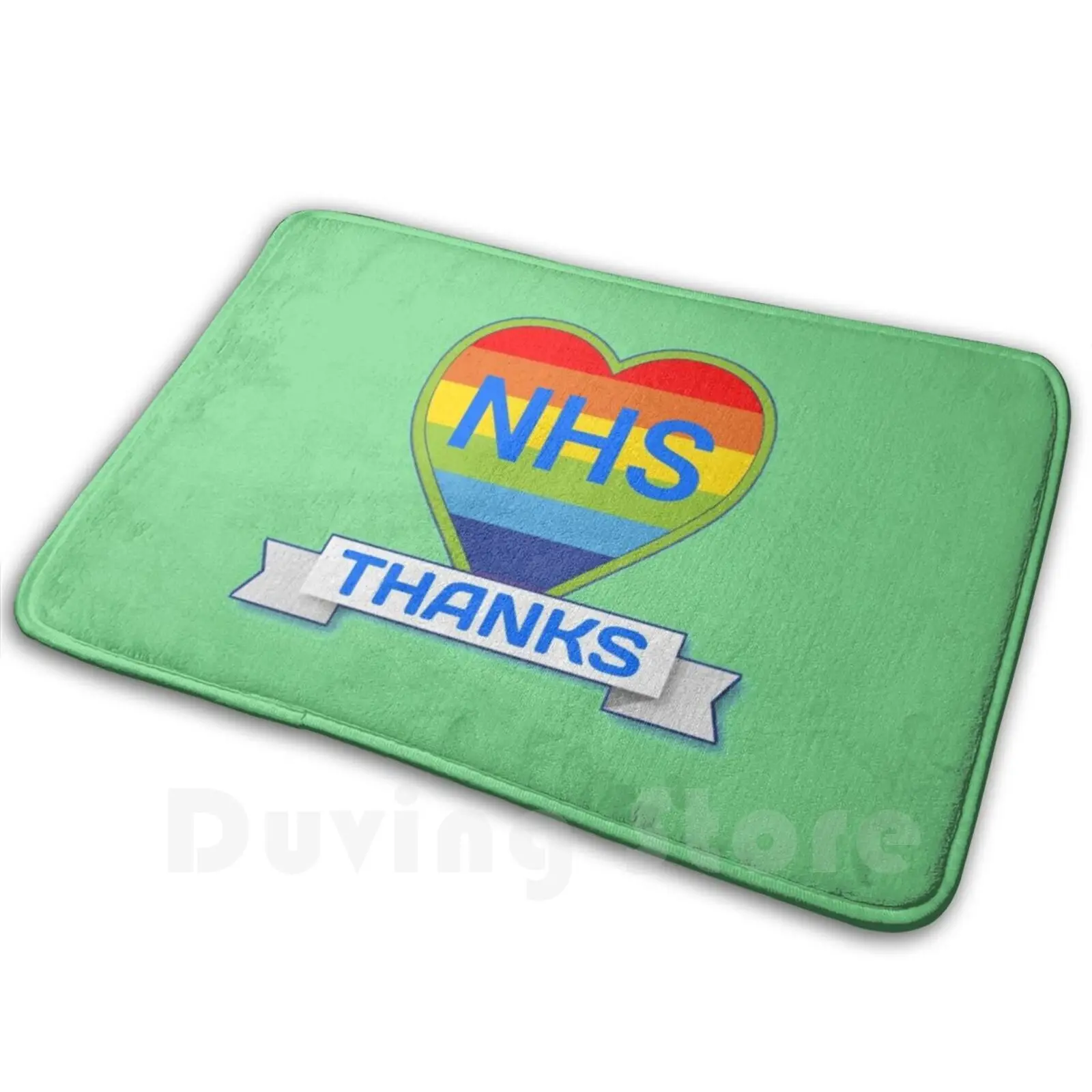 

Спасибо Радуга Nhs команда Nhs напольный коврик мягкий коврик спасибо Nhs зеленый спасибо Nhs