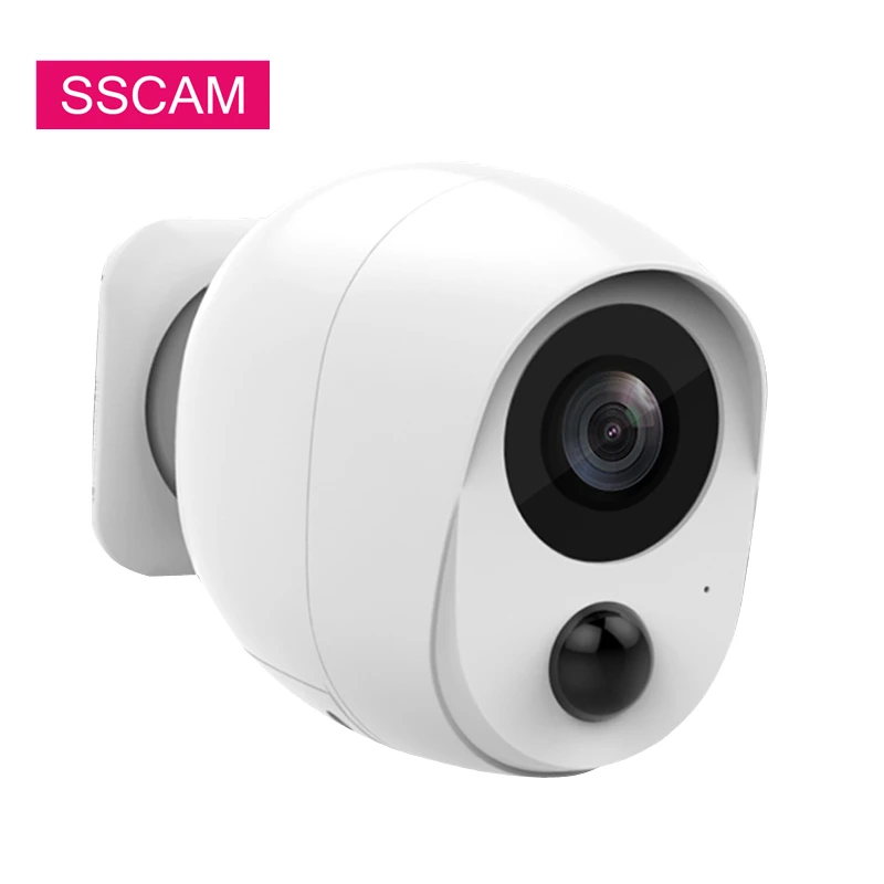 Батарея Wifi наружная камера наблюдения Водонепроницаемая ночного видения для