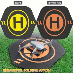 Drone Landing Pad 55cm Universal Quadcopter Landing Pad Waterproof Helicopter Landing Pad Foldable Double Sided RC Drone Pad 10 item image