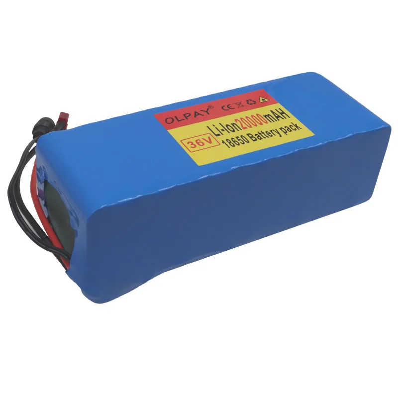 10S3P 36V 20Ah 500W high power capacity 42V 18650 lithium battery pack 20000mAh electric bicycle scooter BMS | Электроника