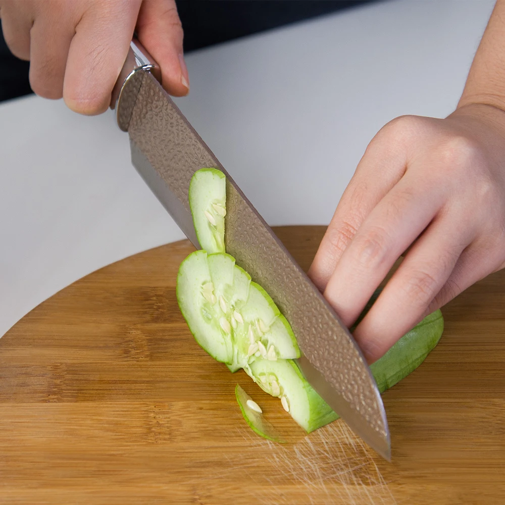 Xyj Кухня ножи Нержавеющая сталь Ножи 6 шт./компл. японский утилита Santoku мясной нож