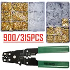 Обжимная Клемма, 2,84,86,3 мм, универсальная Пружинная Вилка с золотым уплотнением, соединители для электрических проводов, многофункциональные обжимные плоскогубцы