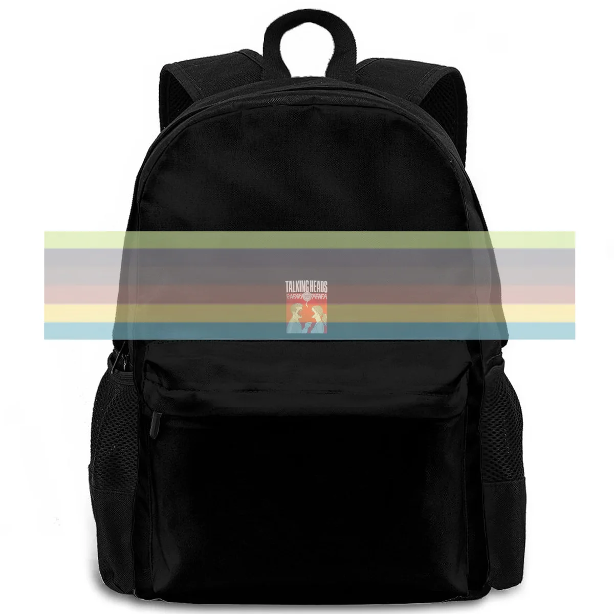 

New Popular Talking Heads Psycho Killer Rock Band Black Brand Design women men backpack laptop travel school adult