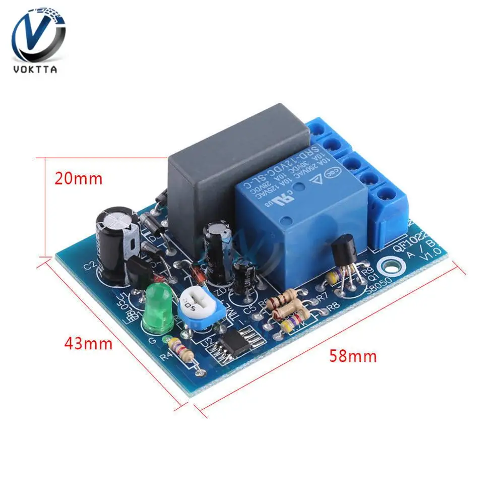 Реле времени с задержкой 220 В переменного тока модуль переключателя
