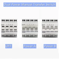 4p 40a mts dual power manual transfer switch interlock circuit breaker 1 order
