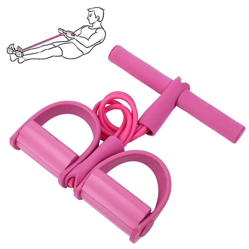 

Тренировочная лента для бодибилдинга, эластичная Педальная Резиновая лента для упражнений на живот, талию, руки, ноги, Йога, растягивание