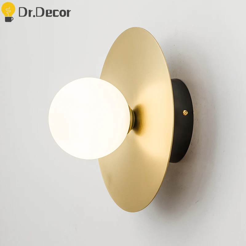 

Modern LED Wall Lamp Gold Iron Decorative Wall Lights Bedroom Living Room Dining Room Reading Decoration Wall Lights Home Decor