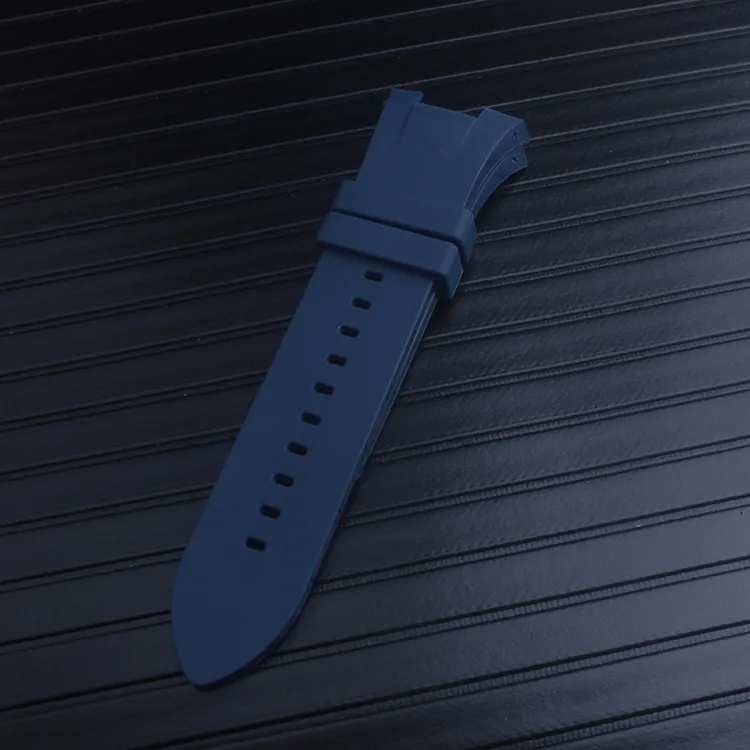 Ремешок для часов 31 мм черный синий белый резиновый ремешок Armani обмен AX1070 AX1107 +