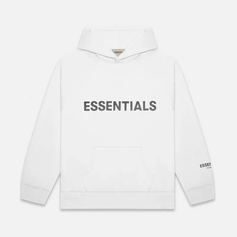 

Feel of God essentials fog raglan sleeve letter Hooded Sweater