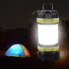 Светодиодный светильник для кемпинга, USB Перезаряжаемый светильник для вспышки, точечный светильник с регулируемой яркостью, рабочий светильник, водонепроницаемый поисковый светильник, аварийный фонарь