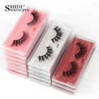 Shidhangpin оптовая продажа ресниц пушистые норковые ресницы натуральные норковые ресницы оптовая продажа накладных ресниц Макияж Поддельные ресницы оптом