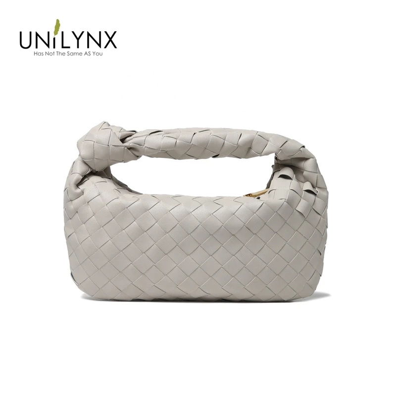 

Woven Clouds Bag Women's Leather Shoulder Bag Minimalist 2020 New Fashion Mini Clutch Bag Soft Dumplings Brand Design Bag Spot