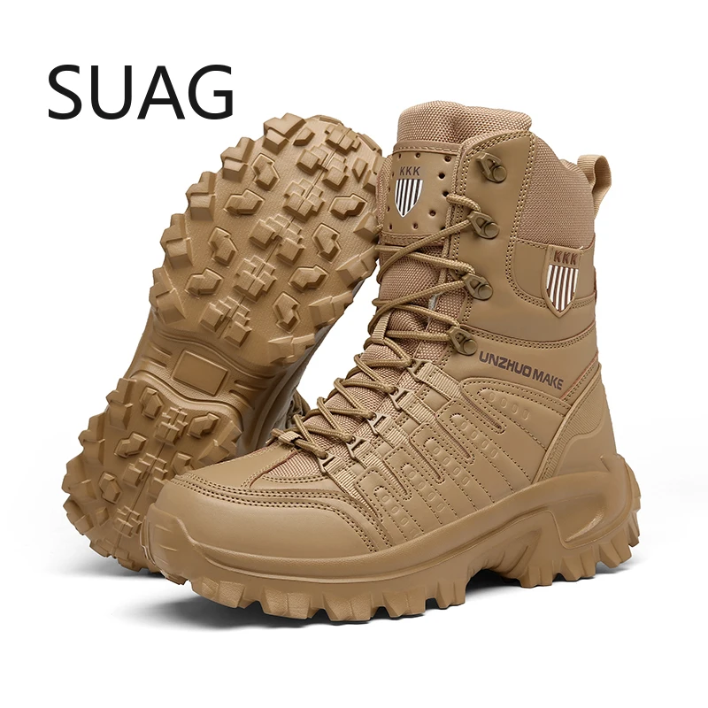 

2021 New Us Military Leather Boots for Men Combat Bot Infantry Tactical Boots Askeri Bot Army Bots Army Shoes Erkek Ayakkabi