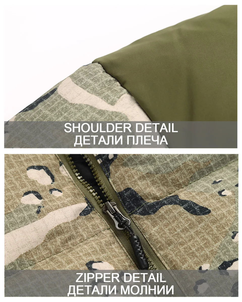 Новые мужские зимние куртки на утином пуху, толстые Утепленные зимние парки, мужская повседневная верхняя одежда с принтом s, сверхлегкая пуховая куртка для мужчин