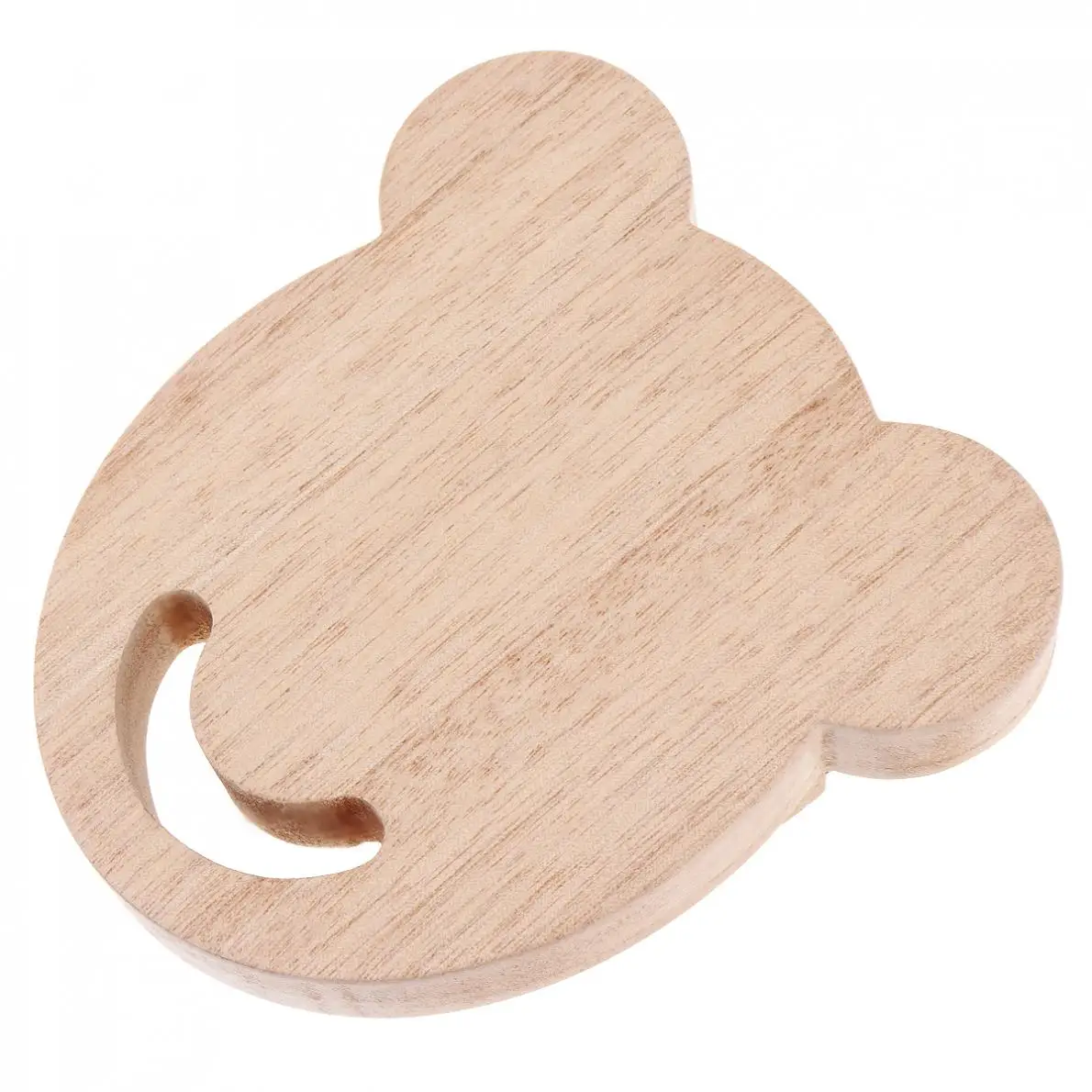 

Thumb Piano 17 Key Mahogany Bear Face Shape Thumb Piano Kalimba Mbira with Tuning Hammer