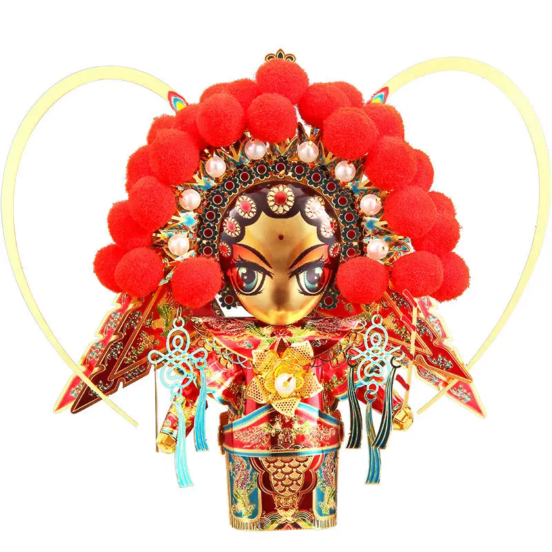 Piececool MU GUIYING YANG ZHONGBAO Peking Oper 3D головоломка металлическая модель своими руками