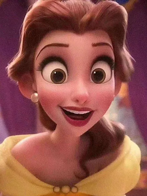 Disney Принцесса Красивая девушка настенная Картина на холсте скандинавские