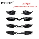 Кнопки бамперы IVYUEEN LB RB для контроллера Xbox One Elite серии X S с разъемом 3,5 мм, аксессуары для наушников Verison, 80 шт.