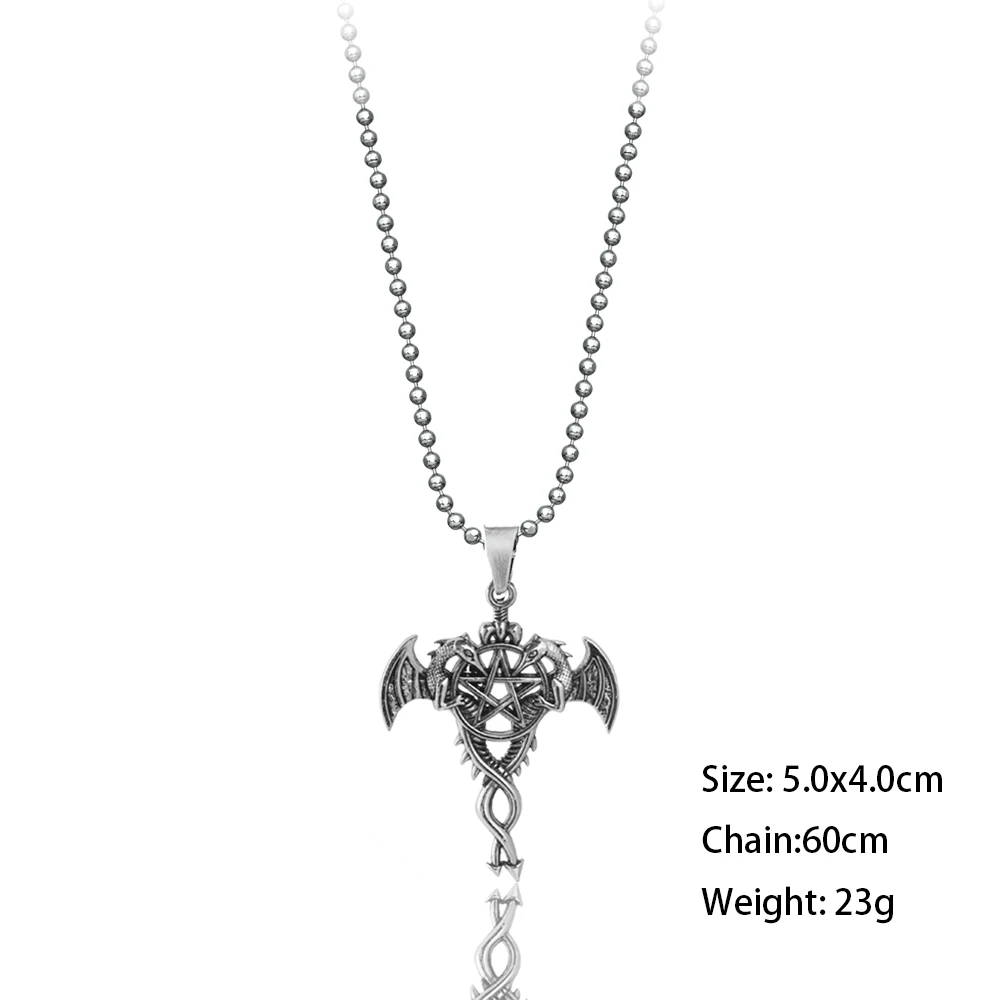 Hot Anime Black Butler Necklace Sebastian Michaelis Bird Logo Metal Pendant Choker Cosplay Bead Chain Men Jewelry Gift Kolye | Украшения и