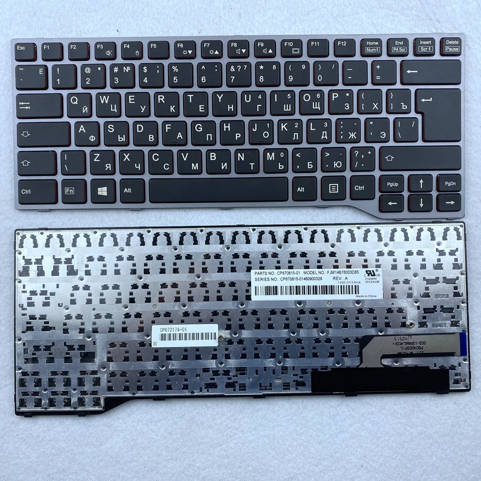 Русская клавиатура для ноутбука Fujitsu Lifebook E733 E734 E743 E744 U745 E546 E547 E544 E736 E746|Клавиатуры