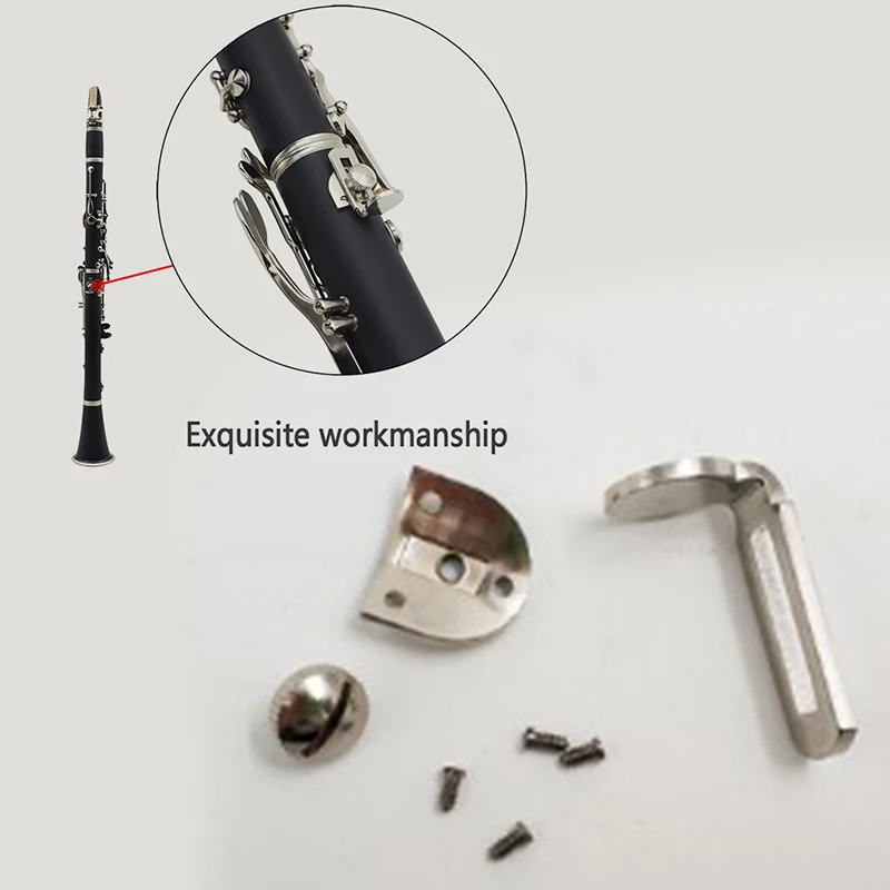 

Durable Clarinet Thumb Rest With Screws High Quality 3cm Plated Brass Thumb Rest Clarinet Accessories And Parts