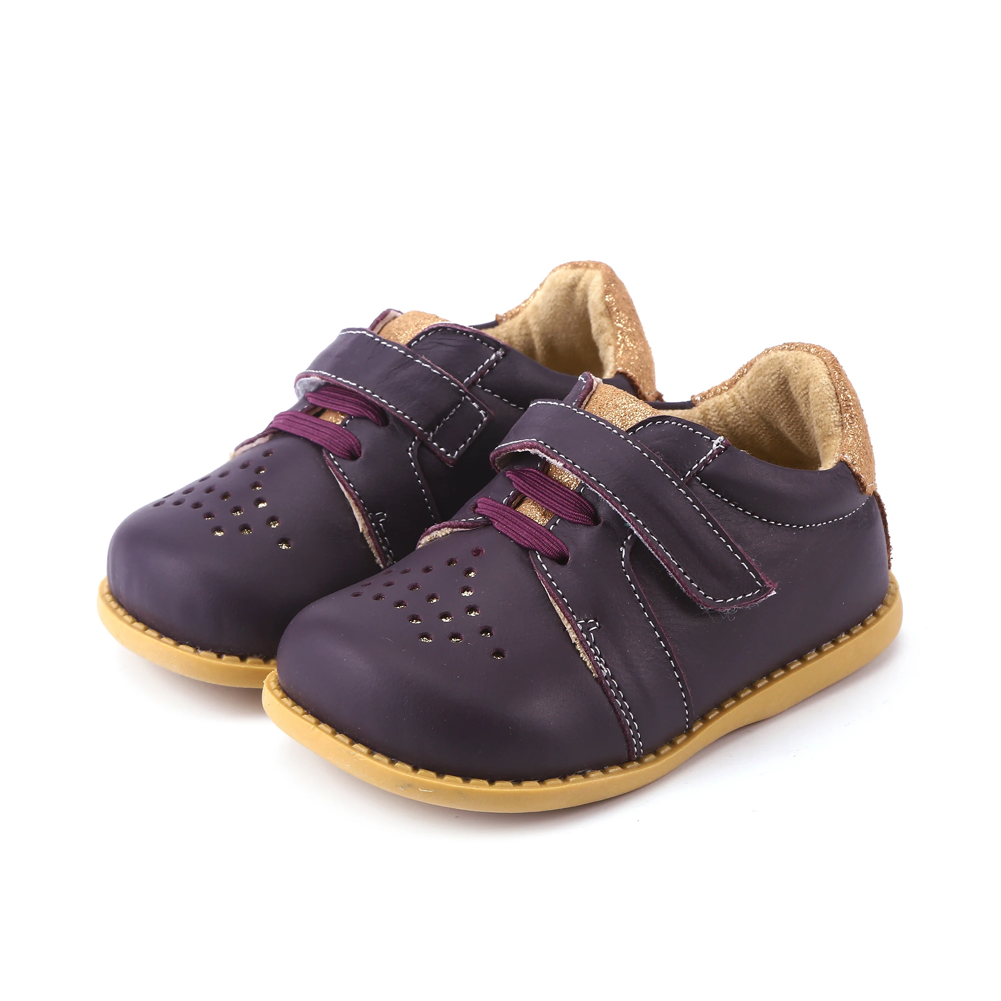 TipsieToes Brand High Quality Fashion Genuine Leather Stitching Kids Children Shoes For Boys And Girls 2022 Autumn New Arrival