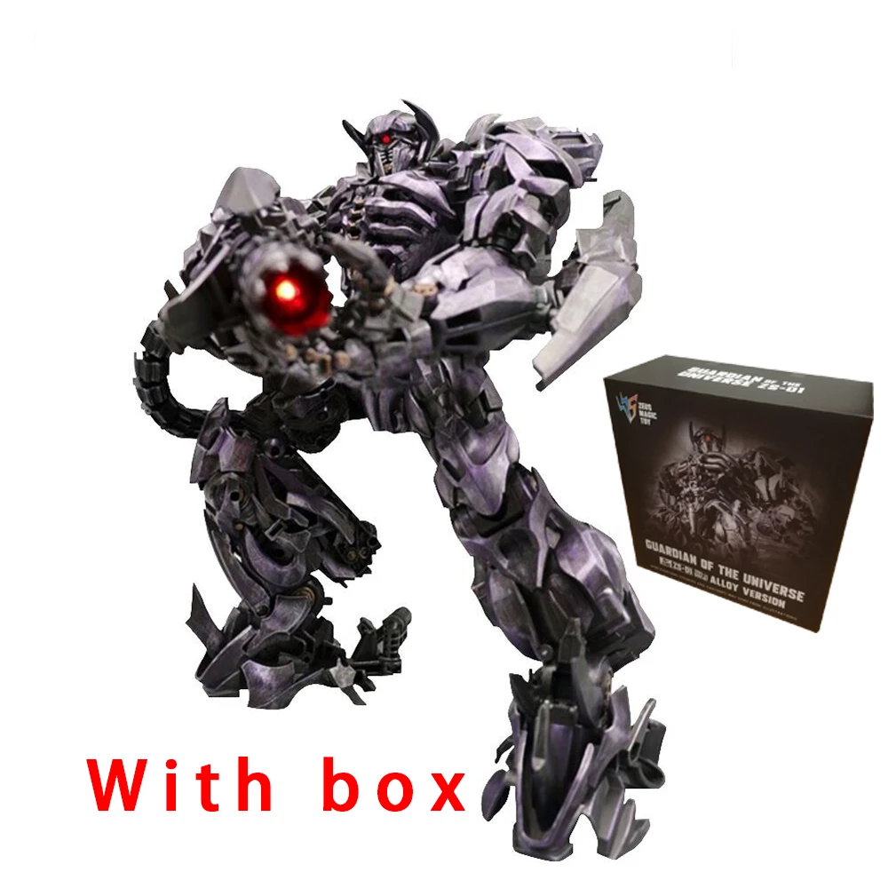 

Zeus Magia Transformation Action Figure Shockwave Model Alloy 35cm SS Oversize ZS01 ZS-01 Deformation Robot Giocattoli Figma