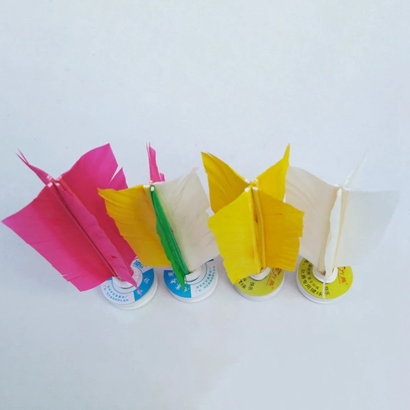 Воланчик с перьями для упражнений на ногах уличная игрушка игр удара дома и улицы