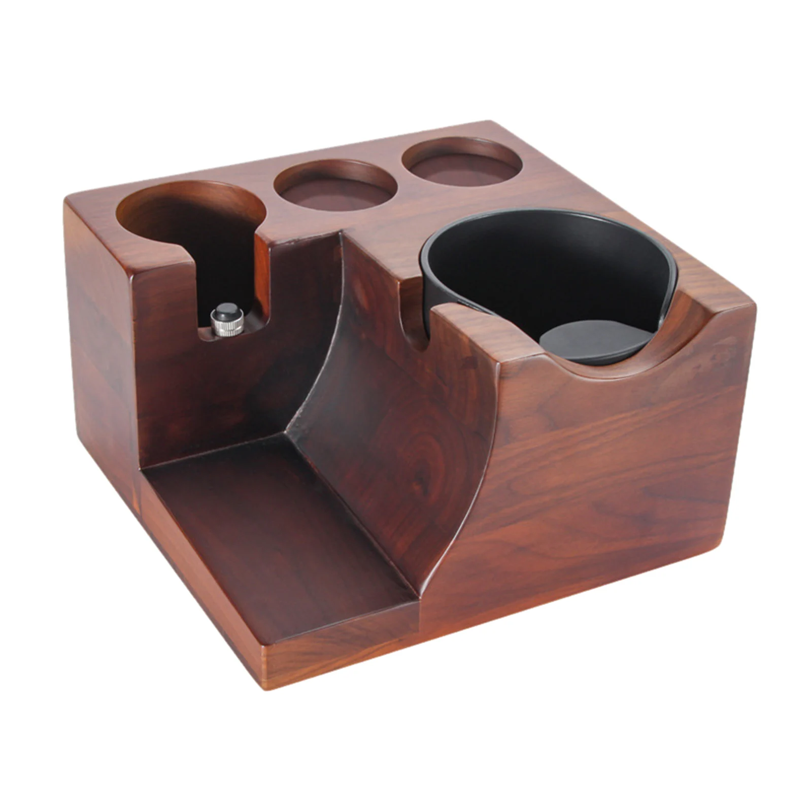 

51/53mm Manual Wood Coffee Tamper Holder Mat Espresso Tampering Tamper Holder Home Coffee Accessory