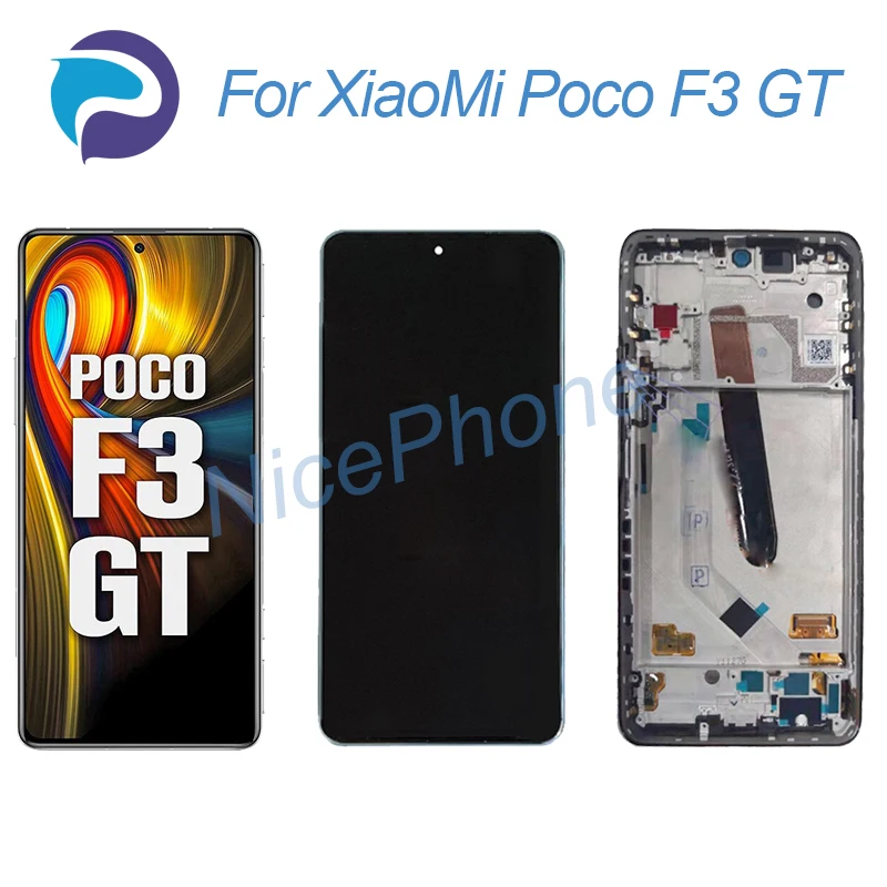 

for XiaoMi Poco F3 GT LCD Screen + Touch Digitizer Display 2400*1080 MZB09C6IN, M2104K10I Poco F3 GT LCD Screen display