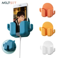 Wall Mounted Organizer Remote Control Storage Box for Air Conditioner Office Organizer Mobile Phone Charging Holder Stand