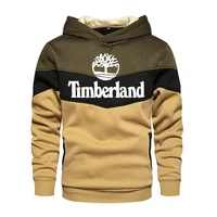 2021 winter thickened premium brand mens hoodie printed patchwork 2021 autumn winter hip hop street dress hoodie