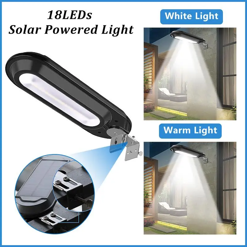

18LEDs Solar Light Outdoor Solar Lamp Wall Light Waterproof for Outdoor Garden Fence