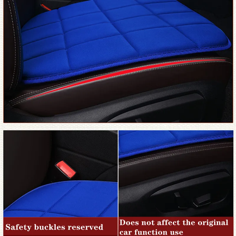 ?? リネン亜麻カーシートカバープロテクターフロント & 後部座席クッションパッドマットカバーユニバーサルオートインテリアトラックsuvバン