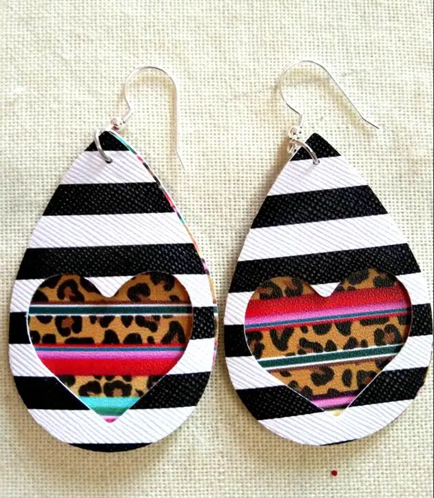 Новое поступление женские Многослойные висячие серьги с листьями подвесные