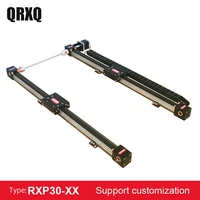 rxp30 x full automatic visual positioning double head synchronous belt linear actuator with high speed linear module sliding