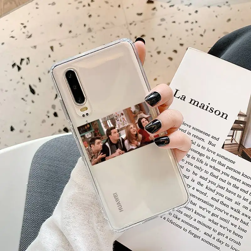 

friends tv show Phone Case Transparent for Samsung A71 S9 10 20 HUAWEI p30 40 honor 10i 8x xiaomi note 8 Pro 10t 11