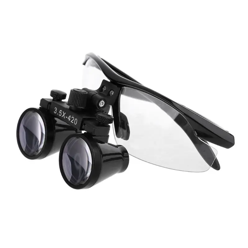 

3.5X Head Wearing Dental Loupe Magnifier Goggle Dentist Binocular Loupe