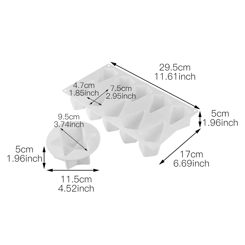 Волшебная звезда силиконовые формы для торта выпечки лоток шоколадный мусс