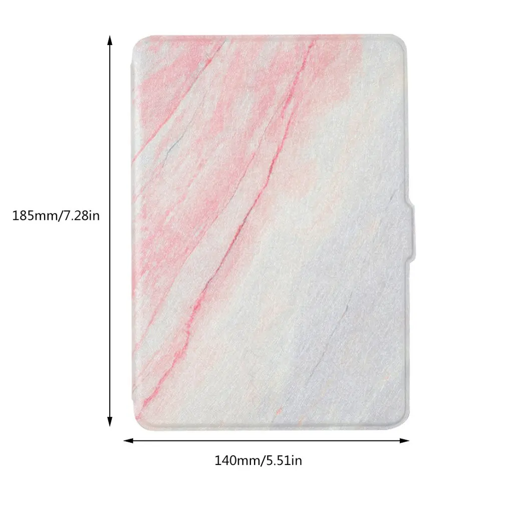 Ударопрочный чехол для электронной книги с принтом Ультратонкий кожаный