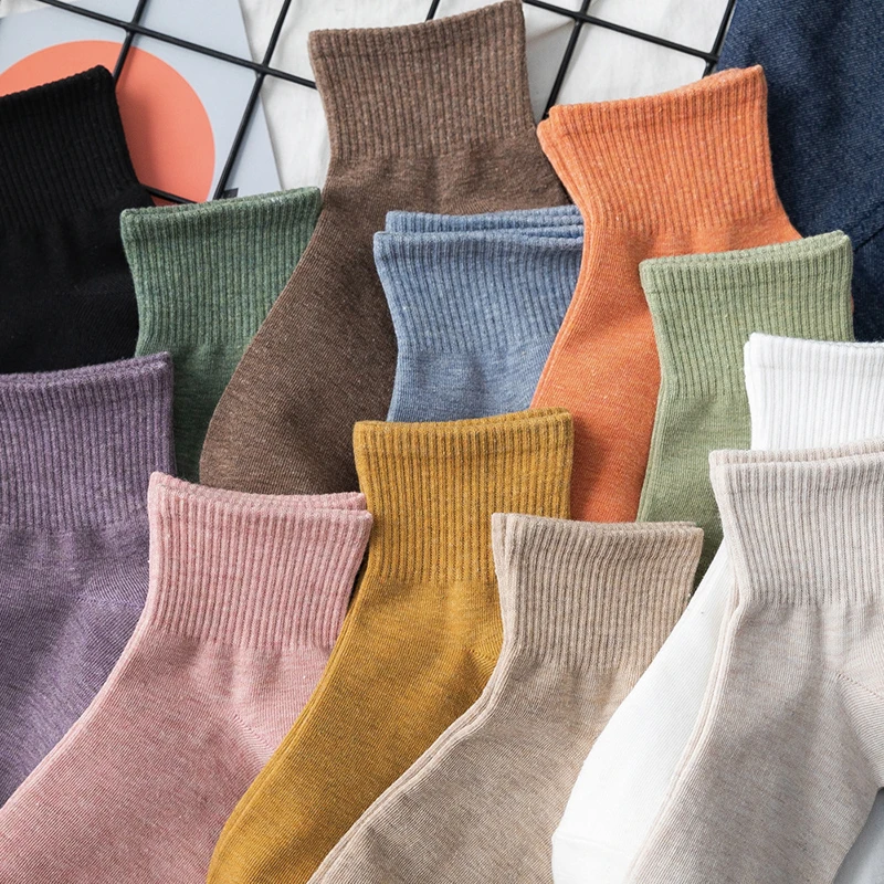 

Милые женские носки, женские носки в стиле Харадзюку, уютные Модные женские носки в Корейском стиле