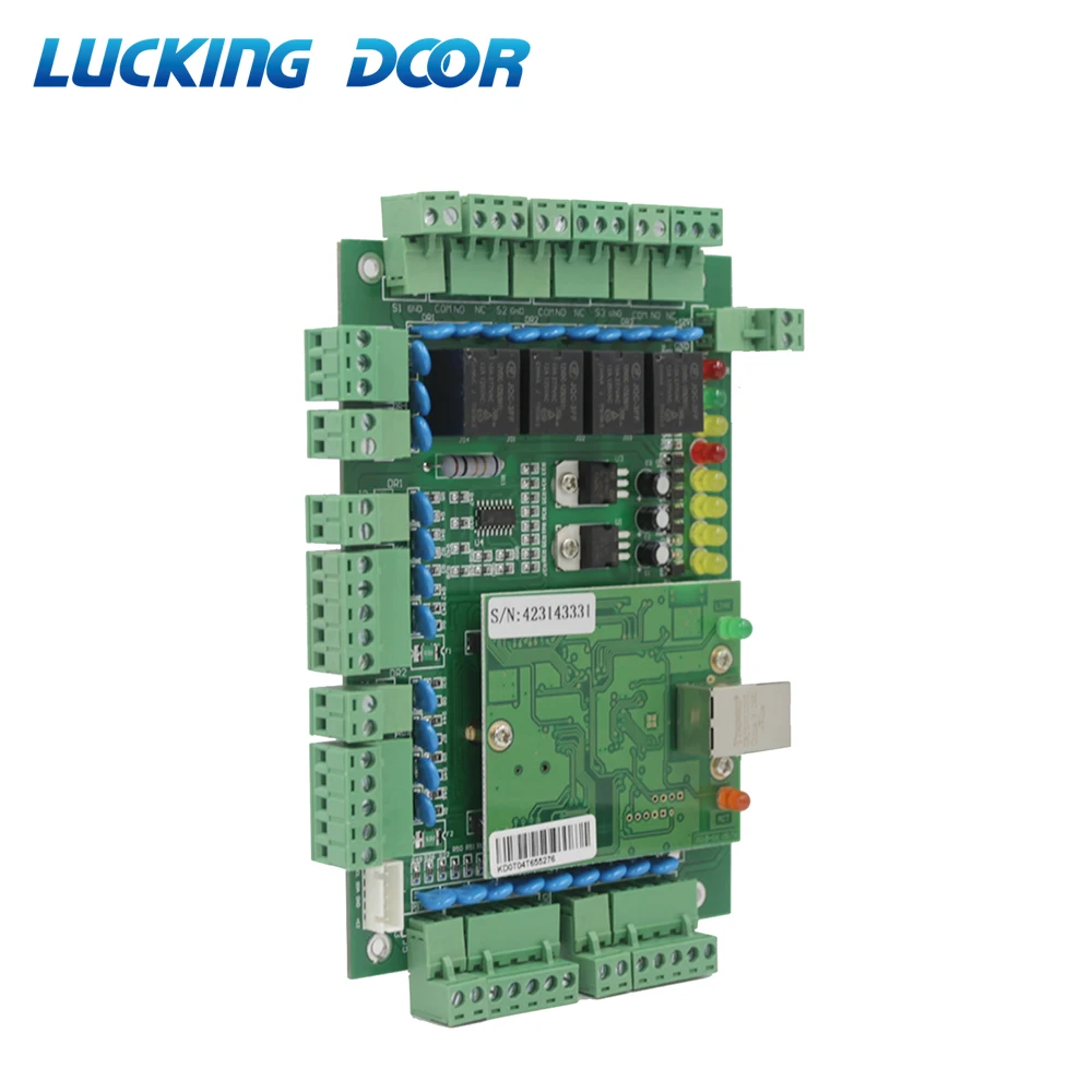Четырехдверная панель управления доступом к сети с программным обеспечением