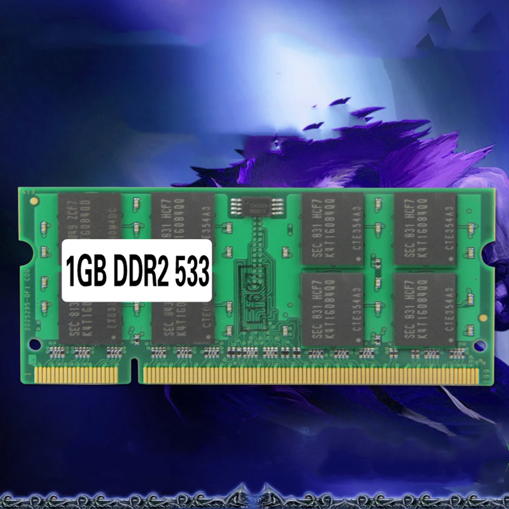 Оперативная память для ноутбука 2 Гб 1 ГБ ОЗУ SO DIMM PC2 4200 DDR2 533 МГц 200 PIN 8 в настольного