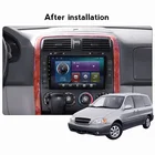 Автомагнитола Carplay для Kia Carnival UP GQ 128, 2002, 2003, 2004, 2005, GPS, навигация, мультимедиа, 2 Din, стерео, 6 ГБ + 2006 ГБ, Android 11