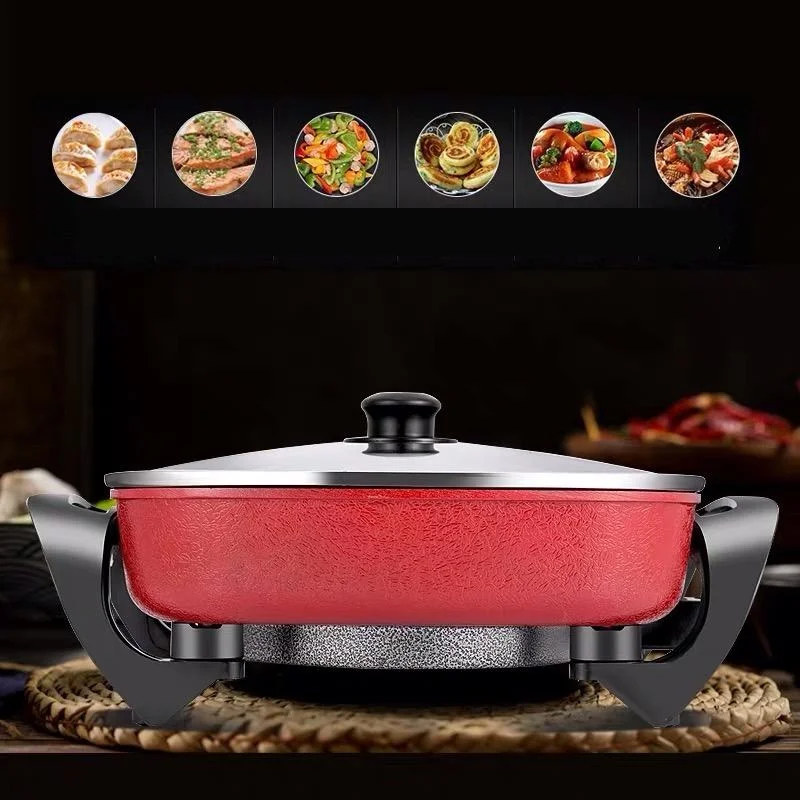 restaurant equipment keuken apparaten mutfak elektrikli ev aletleri home kitchen appliance enseres de cocina electric skillet free global shipping