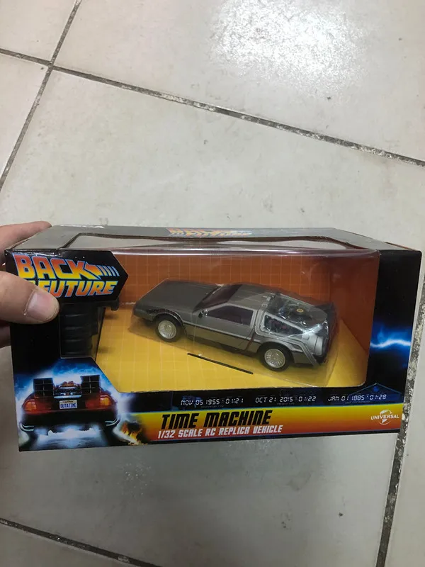 

Original Neca Back to the Future Time Machine 1/32 Scale RC Replica Vehicle Toy Gift