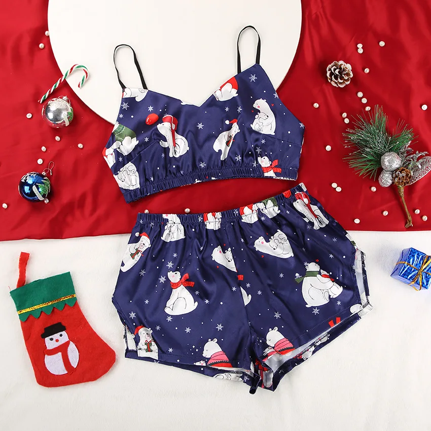 

Womens Silk Pajama Sets Two Piece Secret Pajamas Satin Summer Pjs Short Sleeve Roomwear Sexy Soft Silk Pajamas Set Women Pajamas