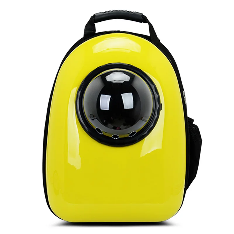 Large Window Cat Backpack Space Capsule Black Transparent Pet Bag Travel Carrier Jaula Para Gatos Produtos KK60MX | Дом и сад
