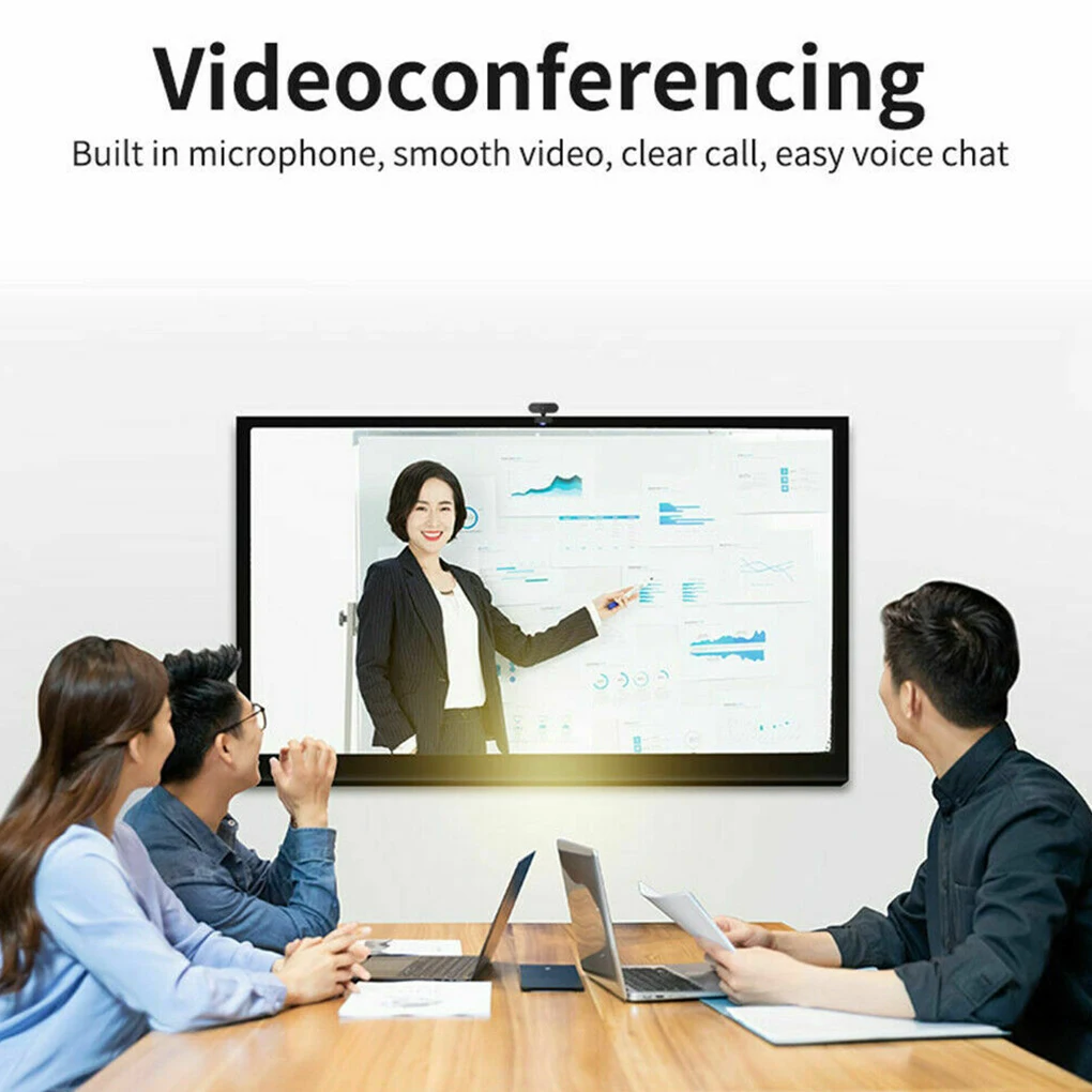 

1080P Web Camera Built-in Microphone Auto Focus Webcam Wide-angle Video Calling Tool
